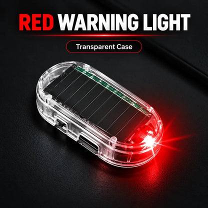 🔥Limited-Time Deal - Solar Car Security Warning Light-DIY Flashing Security Light for Vehicle Deterrence