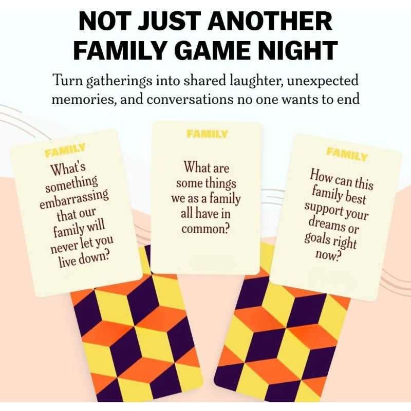 VELORA MEMORYMOMENTS™ — Family Conversation Card Game