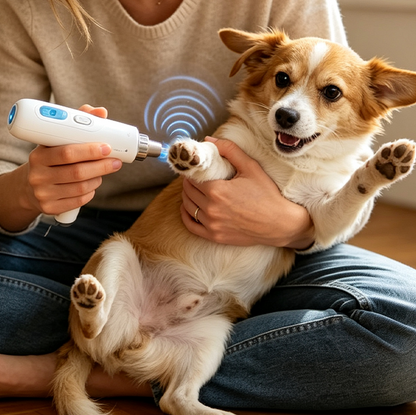 Electric Pet Nail Grinder - Enjoy Calmer, Easier Nail Trims Together 🐶