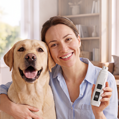 Electric Pet Nail Grinder - Enjoy Calmer, Easier Nail Trims Together 🐶
