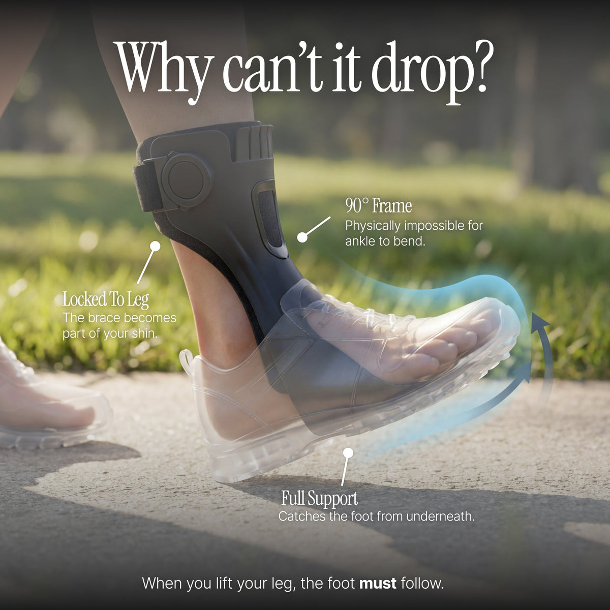 Foot Drop AFO Brace