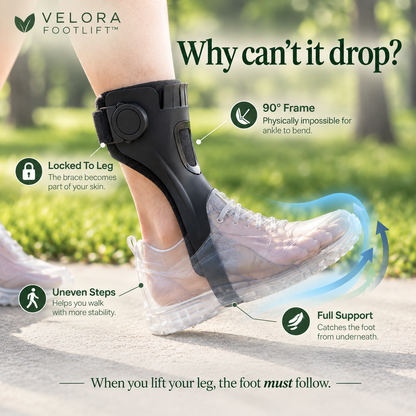 VELORA FOOTLIFT™ — Foot Drop Support Brace