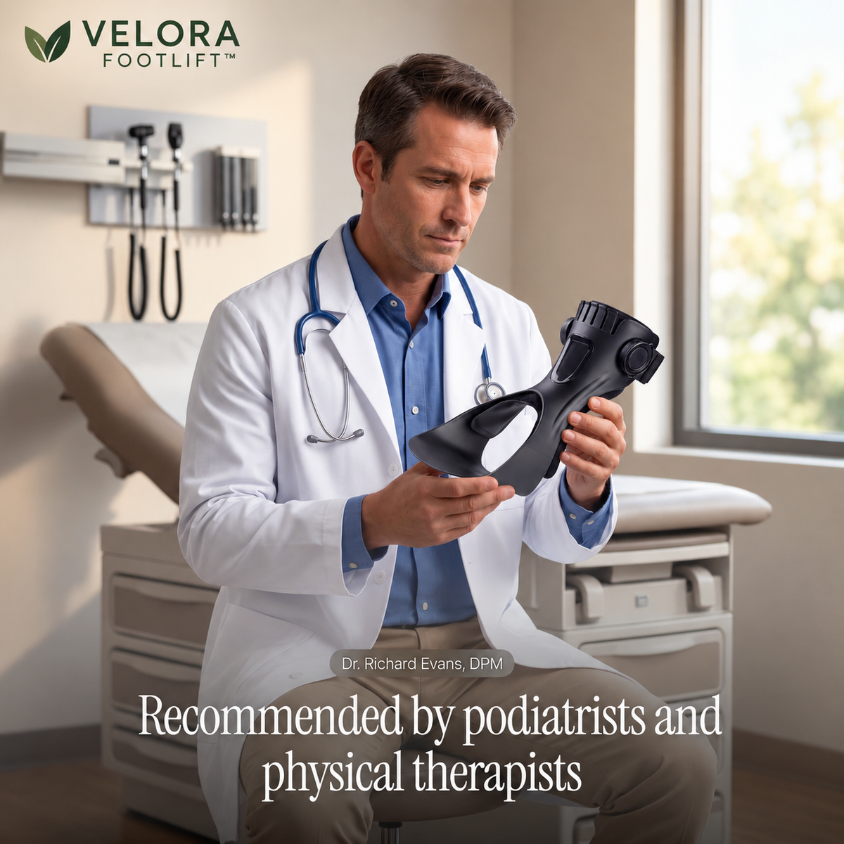 VELORA FOOTLIFT™ — Foot Drop Support Brace