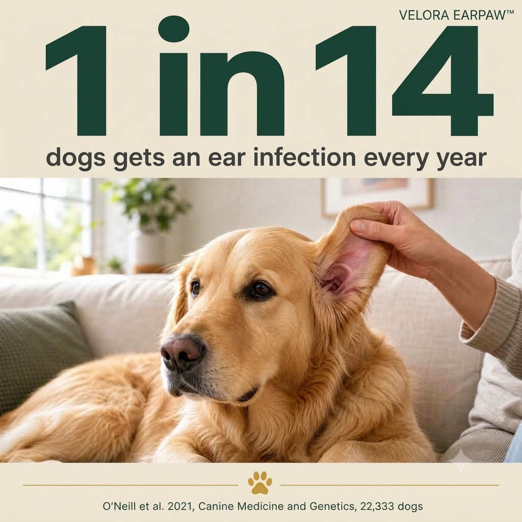 VELORA EARPAW™ — Pet Ear Cleaner