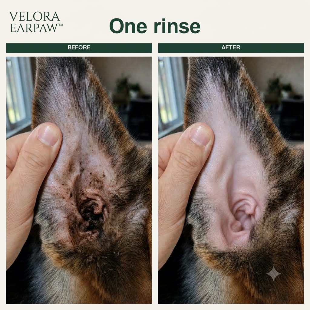 VELORA EARPAW™ — Pet Ear Cleaner