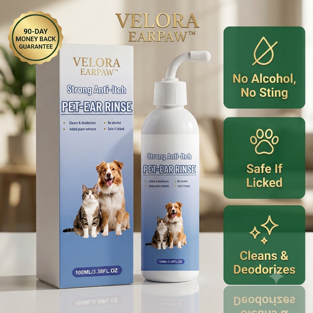VELORA EARPAW™ — Pet Ear Cleaner