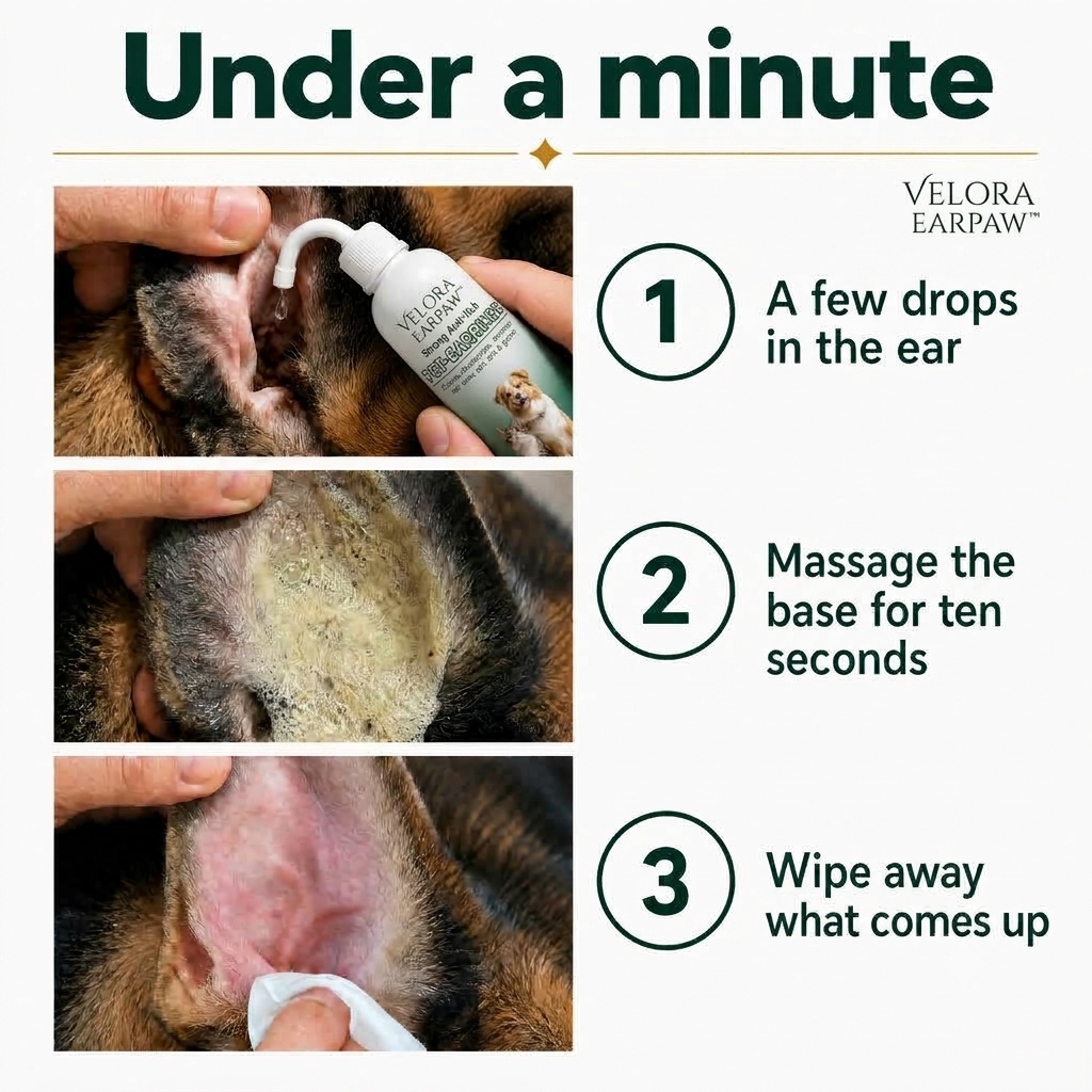 VELORA EARPAW™ — Pet Ear Cleaner