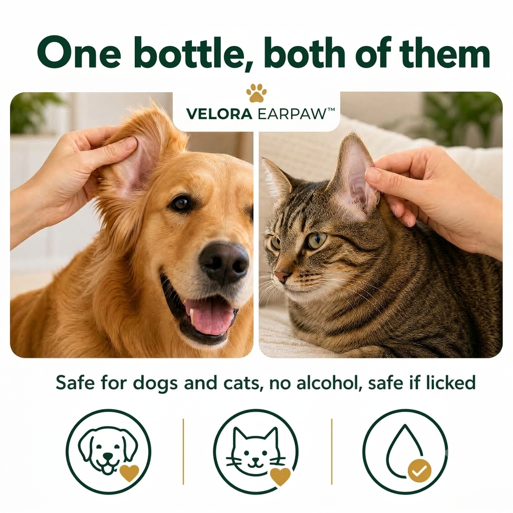 VELORA EARPAW™ — Pet Ear Cleaner