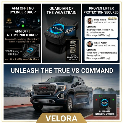 VELORA DRIVELOCK™ — AFM/DFM Disabler