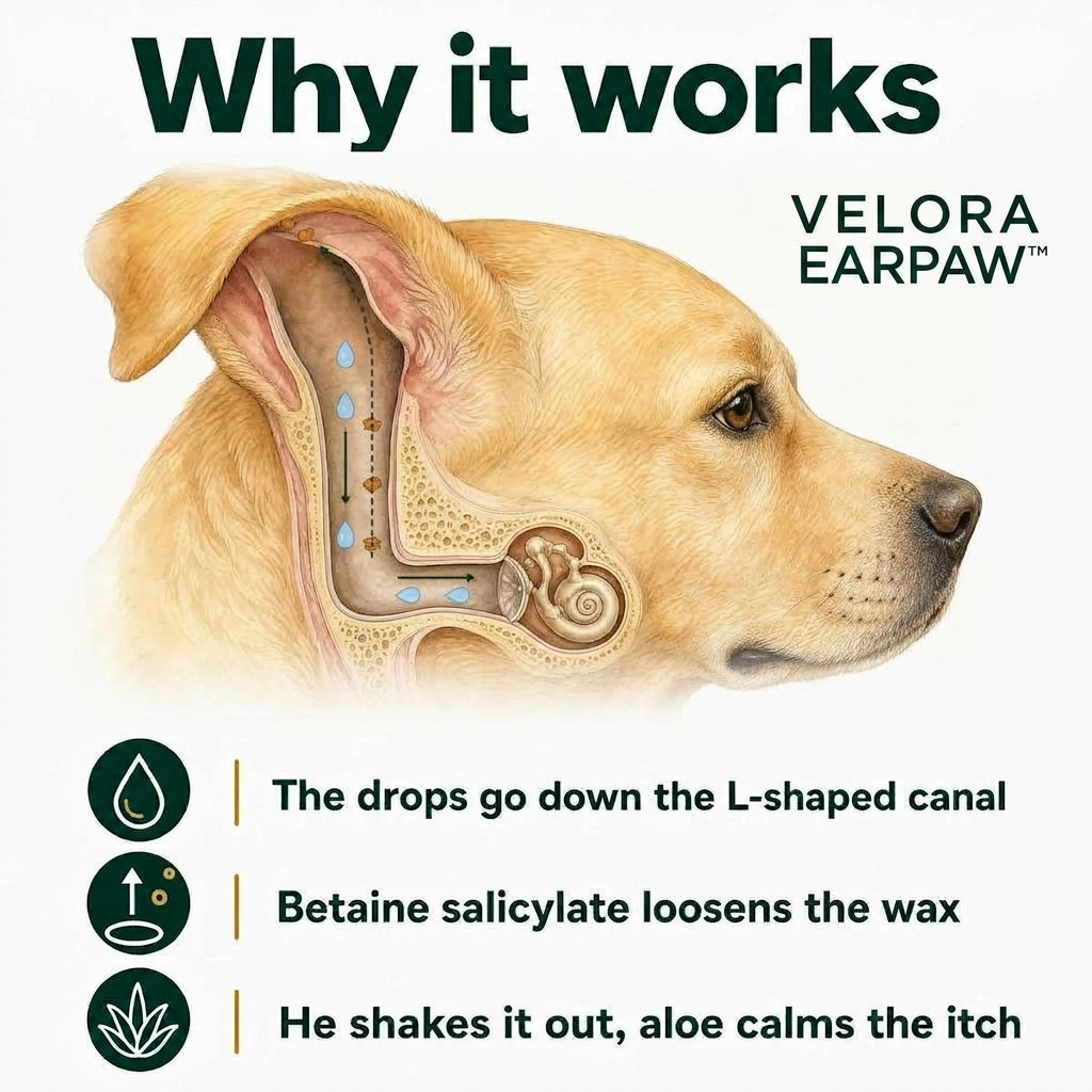 VELORA EARPAW™ — Pet Ear Cleaner