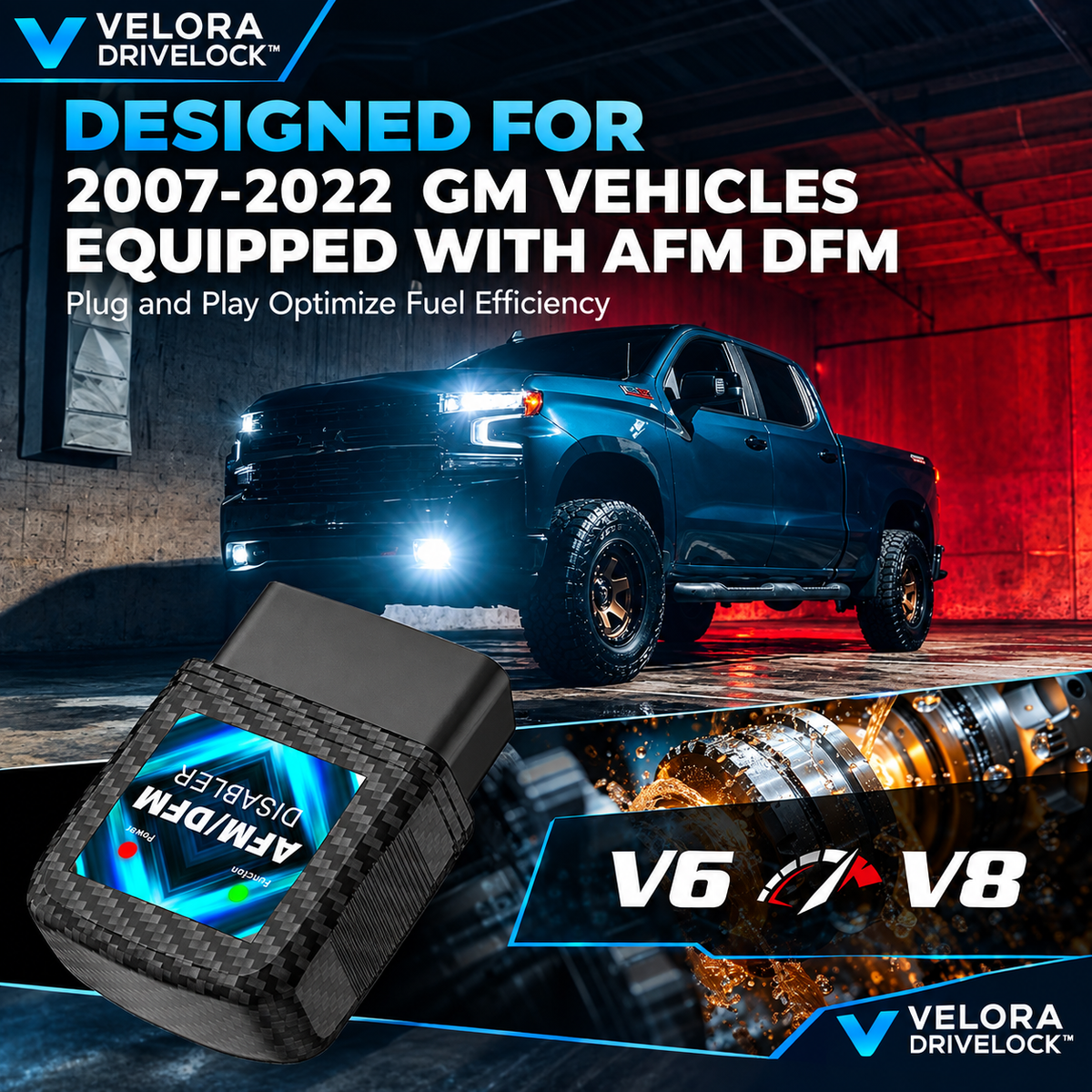 VELORA DRIVELOCK™ — AFM/DFM Disabler