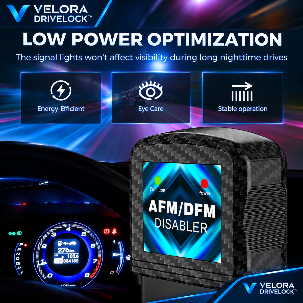 VELORA DRIVELOCK™ — AFM/DFM Disabler